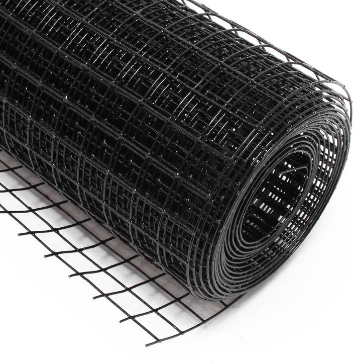 Produktbild Wiltec Maschendrahtzaun 25m 100cm 1,6mm 25x25mm Drahtgitter Volierendraht Stahl