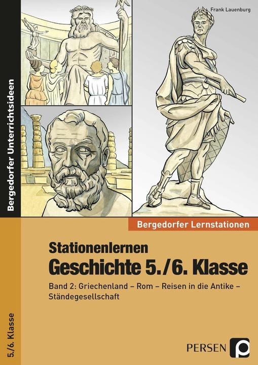 Produktbild Stationenlernen Geschichte 5./6. Klasse, Band 2 (Deutsch, Frank Lauenburg, Kirsten Brätsch, 2020)