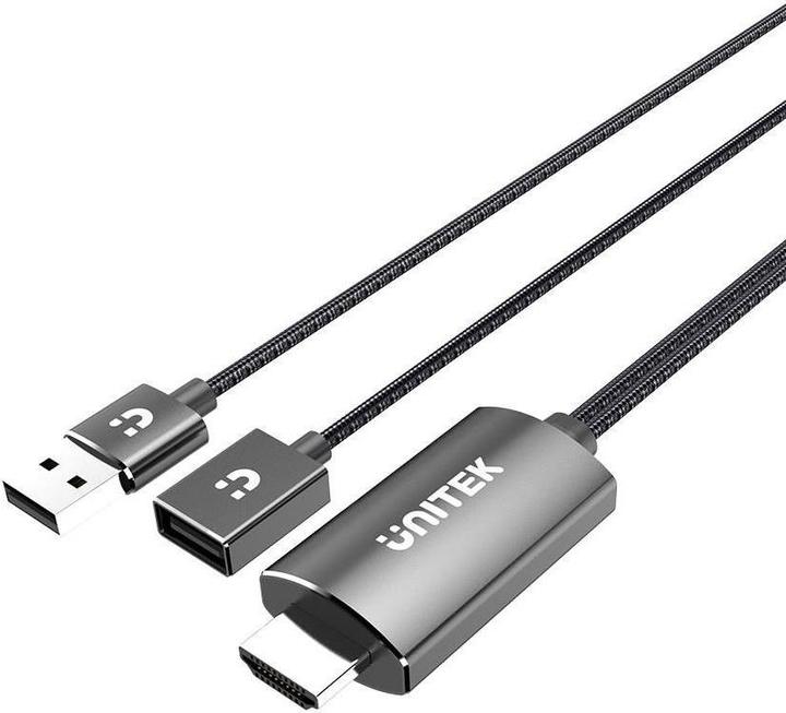 Produktbild Unitek M1104A USB-Grafadapter Gray (USB-A)