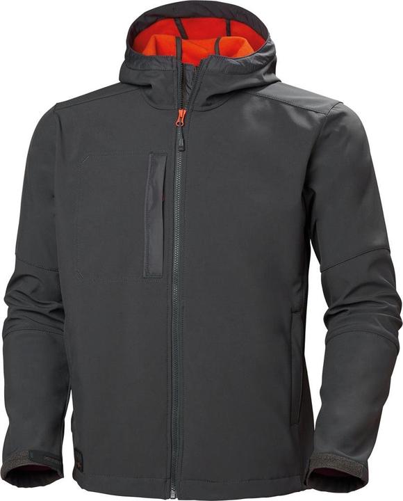 Actual product image Helly Hansen Softshell jacket Kensington grey size 2XL (XXL)