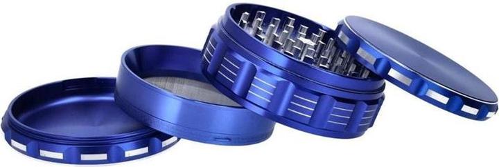 Produktbild Big Daddy Grinder CNC 4teilig mit Sieb blau