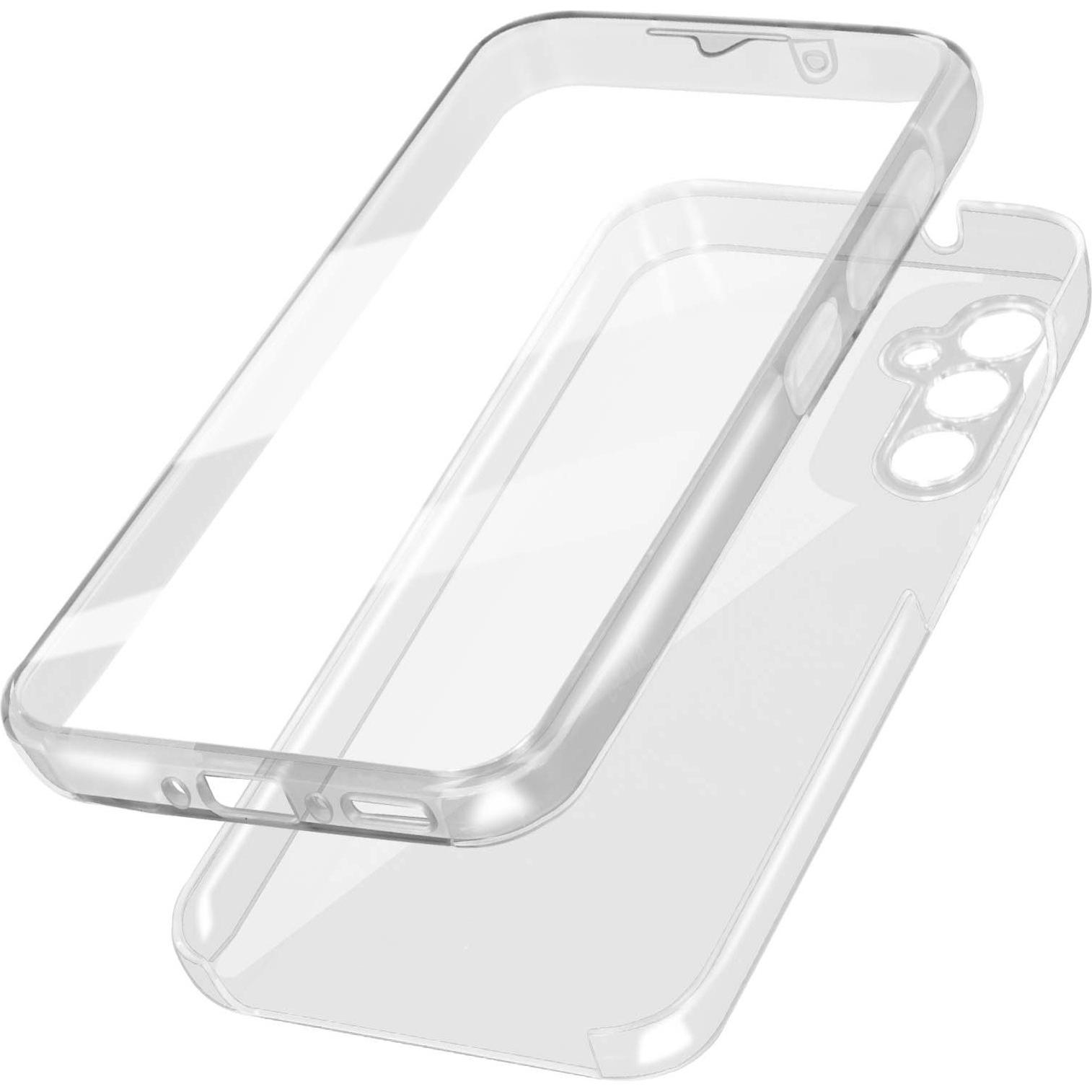 Avizar Vorder- Rückseite Schutzhülle, Full Cover Series (Samsung Galaxy A34 5G), Smartphone Hülle, Transparent