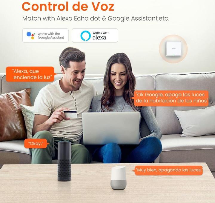 Immagine prodotto Tenda SS3 Smart Home Lighting Control Wireless White