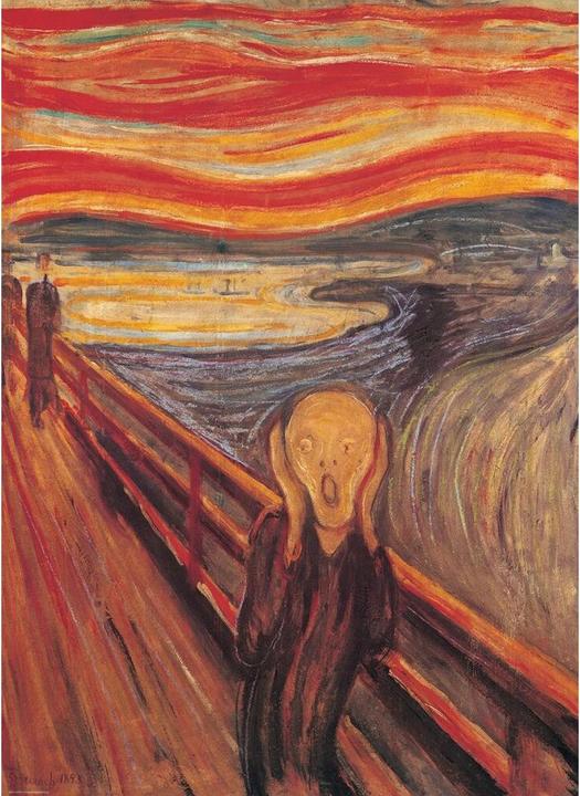 Actual product image Eurographics The cry of Edvard Munch (1000 pieces)