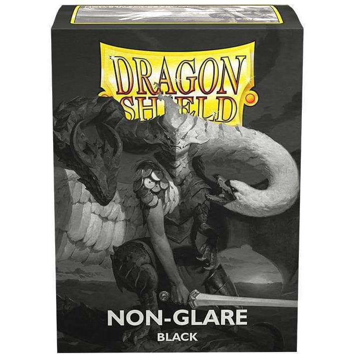 Arcane Tinman Manicotti Dragon Shield opachi antiriflesso - neri - misura standard (100)