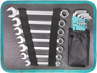 Actual product image technocraft Basic 92 aluminium tool case (92 pieces)