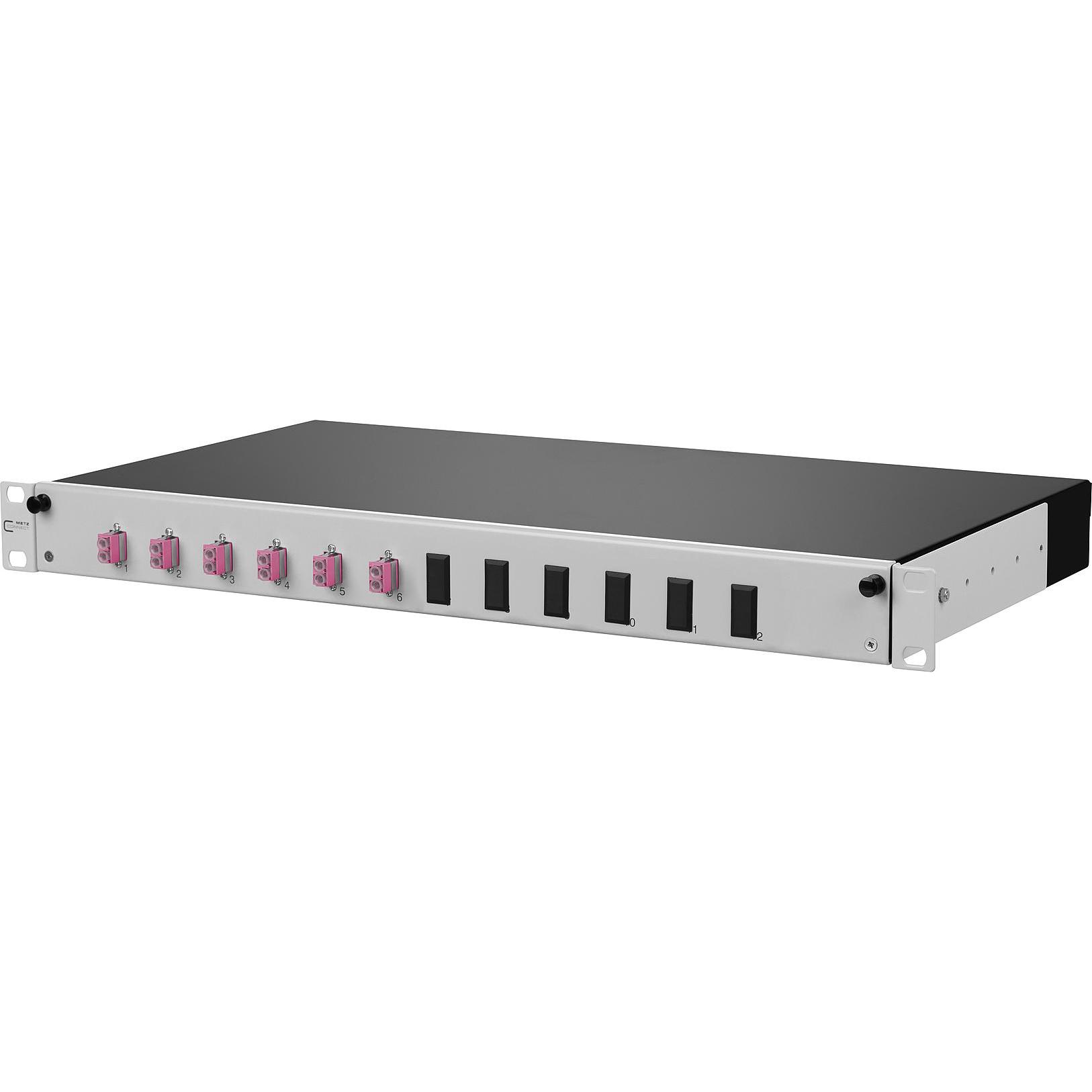 Metz Connect Metz 1502677506-F slide splice 6xLC-, Server Zubehör, Grau