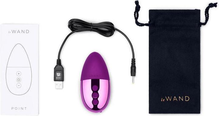 Actual product image Le Wand Point" Cherry lay-on vibrator