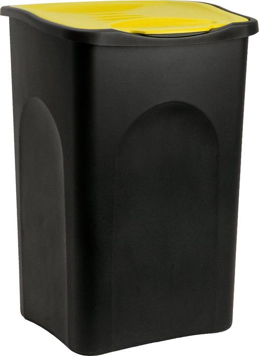 Produktbild Deuba 3x Abfalleimer mit Klappdeckel (50 l)