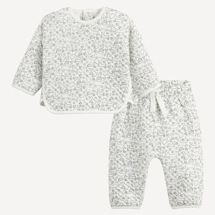 Produktbild La Redoute Collections Zweiteiliges Set aus Sweatshirt und Hose (68)