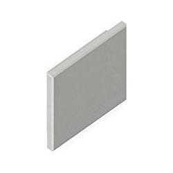 Bilton, Zubehör Beleuchtung, Profil zub ENDCAP für WT02 Cover LForm ALU L75xB34xH34mm EBMass 25mm ohne
