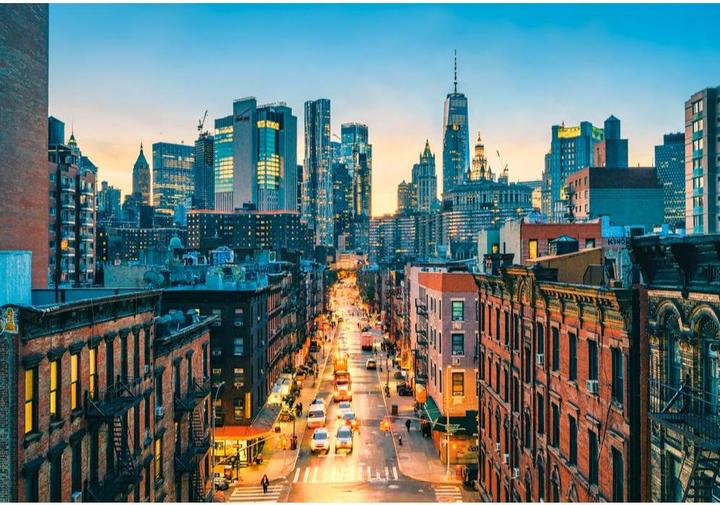 Actual product image Castorland Puzzle 1000 Pieces - Lower Manhattan, New York City (1000 pieces)