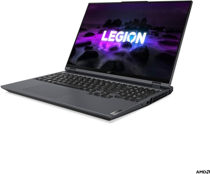 Actual product image Lenovo Legion 5 Pro Notebook (16 inch) AMD Ryzen™ 5 DDR4-SDRAM SSD NVIDIA GeForce RTX 3050 Wi-Fi 6 (512 GB, 16 GB, Eng. Int., AMD Ryzen 5 5600H)