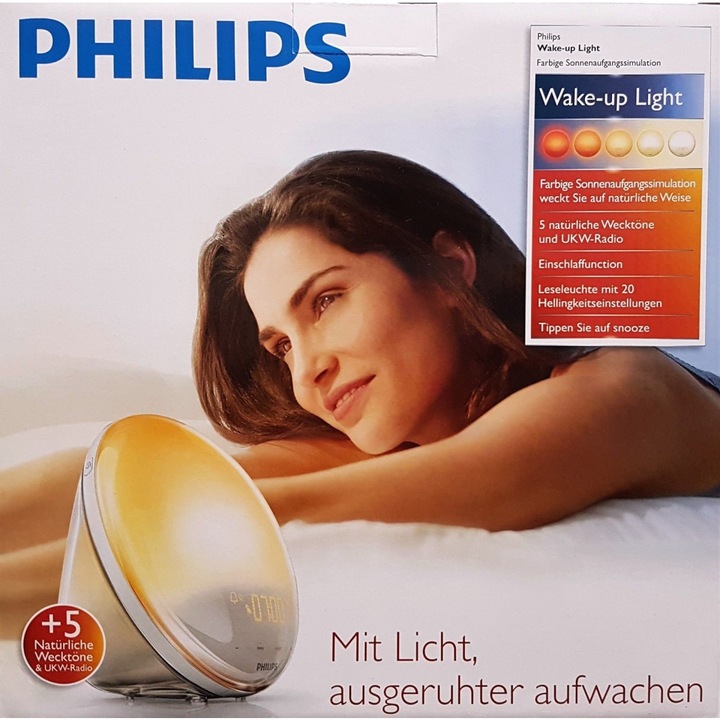 Actual product image Philips Wake-up Light HF3520