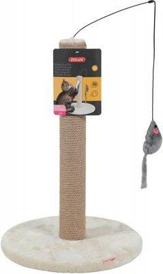 Actual product image Zolux 504048BEI cat scratcher cat scratching post (48 cm, Beige)