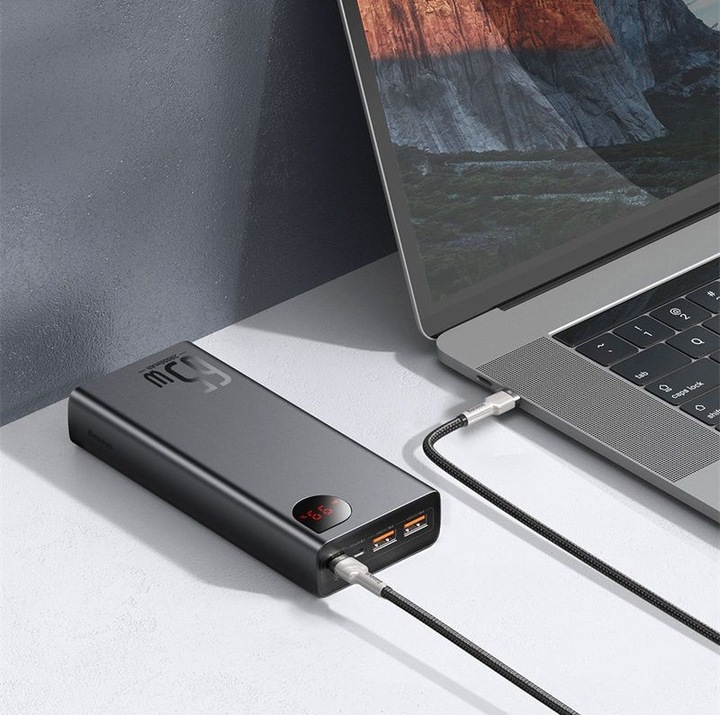 Produktbild Baseus Adaman Series (20000 mAh, 65 W, 74 Wh)