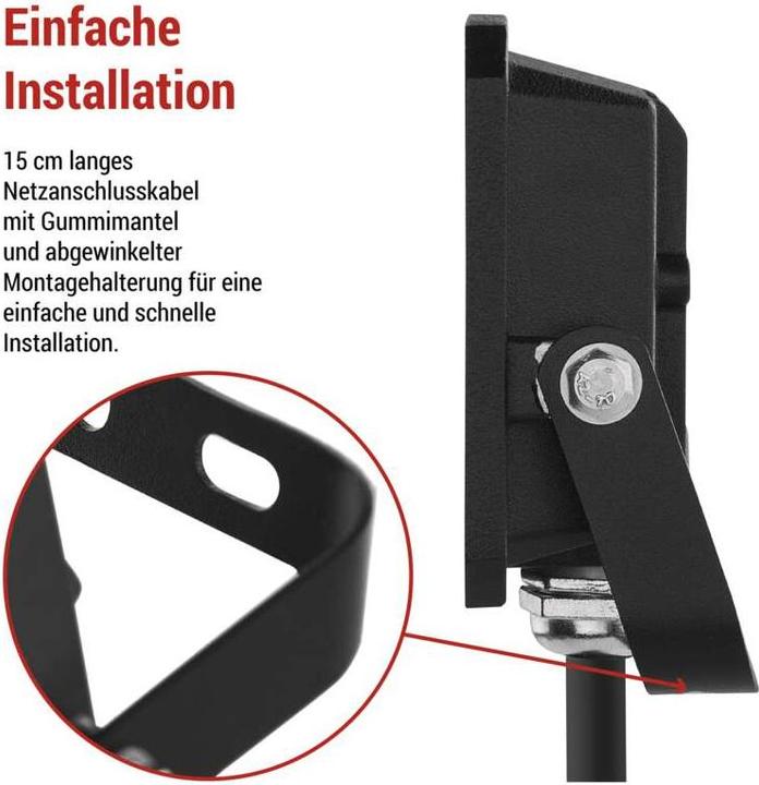 Produktbild Emos LED reflektor SIMPO 10 W neutralweiss (1000 lm)