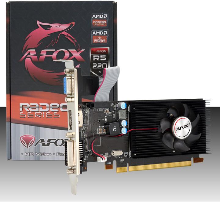 AFOX AFR5220-2048D3L4 Graphics card AMD GDDR3 (2 GB, DDR3)