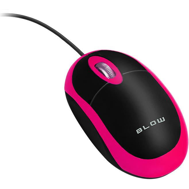 Blow MP-20 Maus Beidhändig USB Typ-A Optisch 1000 DPI (Kabelgebunden), Maus, Schwarz