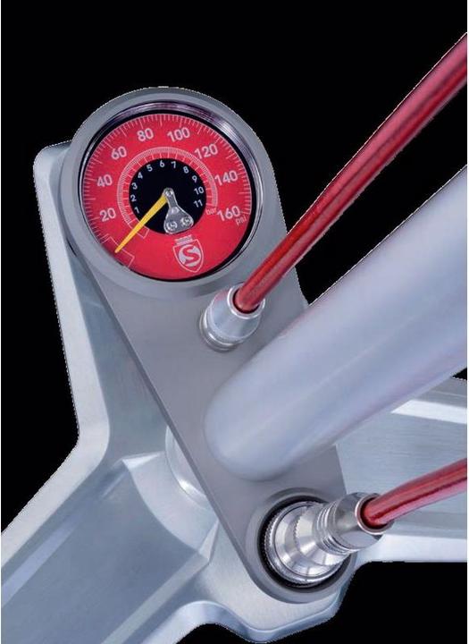 Actual product image Silca SuperPista Ultimate Hiro Edition floor pump