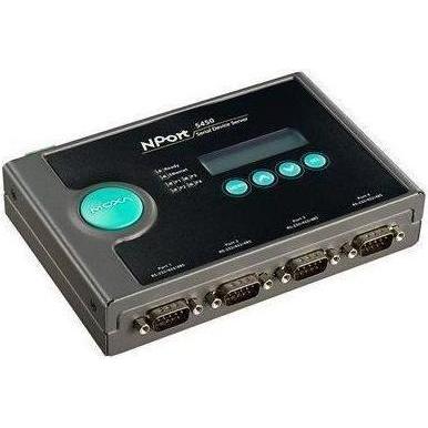 Moxa NPORT 5450 - Serieller 4-Port RS-232422485 Geräteserver, Data Converter