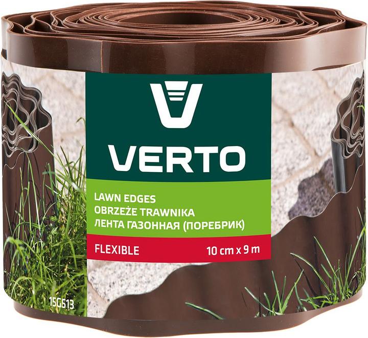 Verto 513 Lawn Edge Garden Edging Roll Plastic (900 cm)