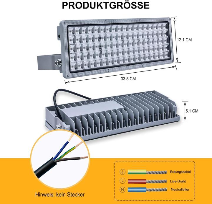 Immagine prodotto Powful Proiettore LED (10000 lm, IP67)