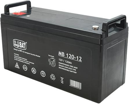 Actual product image Megabat MB 120-12 UPS Battery Sealed Lead Acid (VRLA) 120 Ah