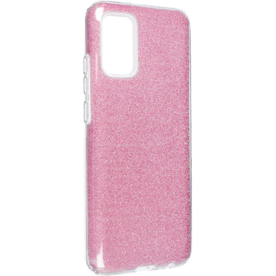 König Design Handyhülle für Samsung Galaxy A02s Schutzcase Cover Bumper Schale Glitzer Pink (Samsung Galaxy A02s), Smart...