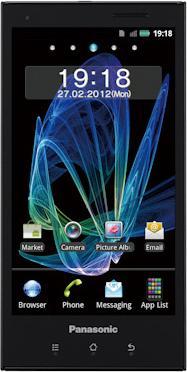 Panasonic Eluga - 8GB - Black (8 GB, 4.30", 3G)