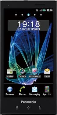 Panasonic Eluga - 8GB - Black (8 GB, 4.30", 8 Mpx, 3G)