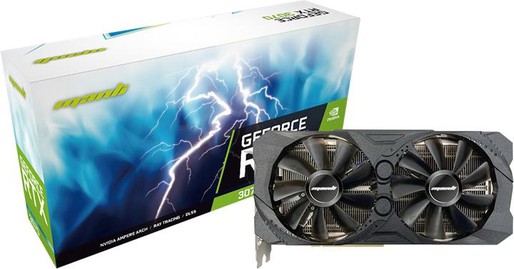 Actual product image Manli GeForce RTX 3070 LHR (8 GB)