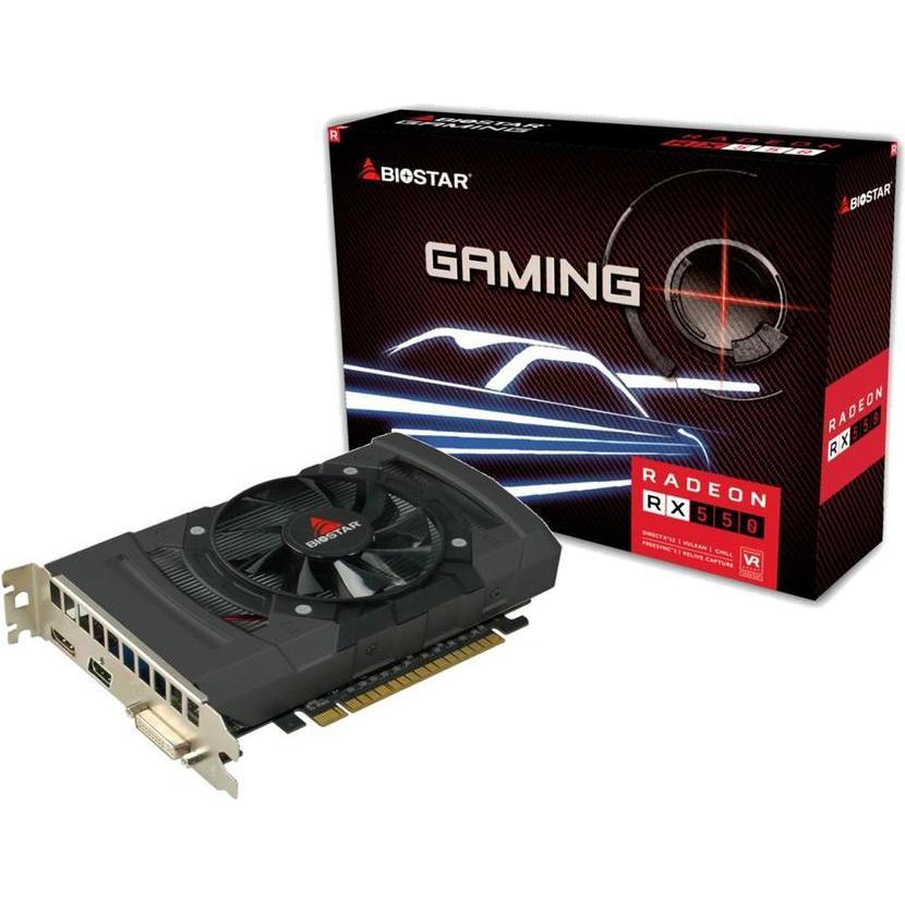 Biostar Radeon RX550 (4 GB), Grafikkarte