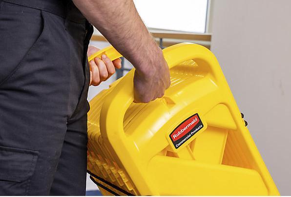 Image du produit Rubbermaid Clôture en polyéthylène, mobile