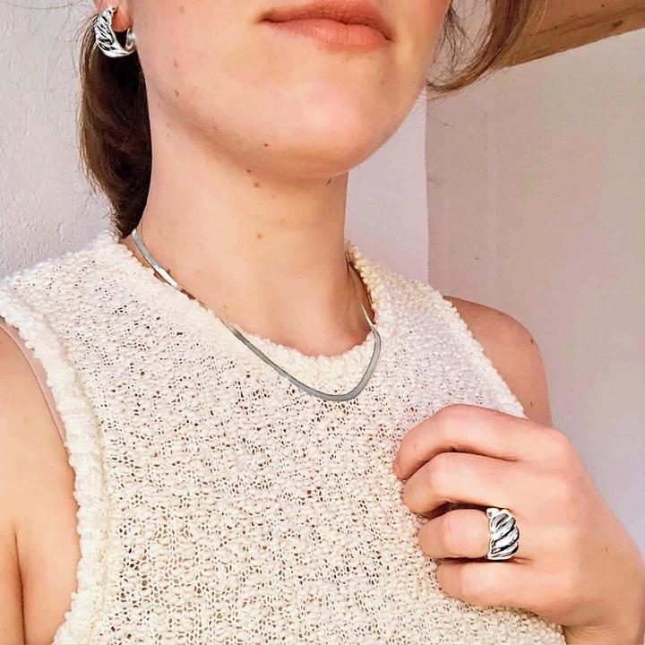 Immagine prodotto Candy Creoles Veron, Argento 925 (Argento 925)