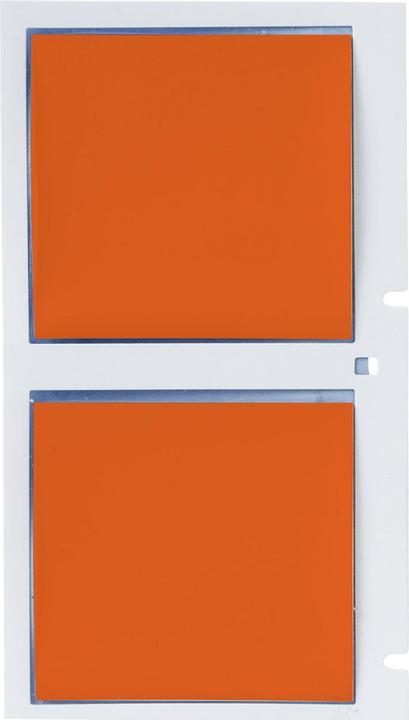 Actual product image Brady M6-1000-175-342-OR, Permasleeve heat-shrinkable polyolefin, orange, 44.83 x 42.16 mm, for (4.45 cm)