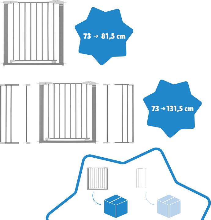 Immagine prodotto Badabulle Safe & Lock (73 - 81.50 cm)