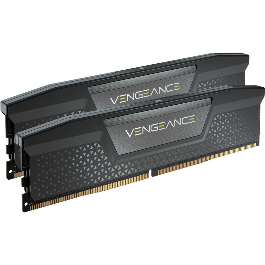 Corsair DDR5, 7000MT/s 96GB 2x48GB DIMM, Unbuffered, 40-52-52-114, Std PMIC, XMP 3.0, VENGEANCE DDR5 Black H (2 x 48GB, ...