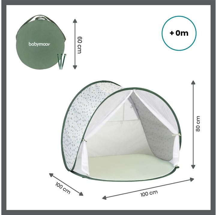 Actual product image Babymoov Strandmuschel Provence mit UV-Schutz 50+
