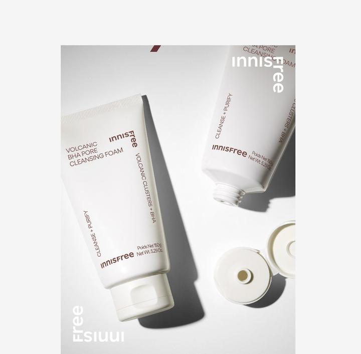 Actual product image Innisfree Volcanic Pore BHA Cleansing Foam (Cleansing Foam, 150 ml)