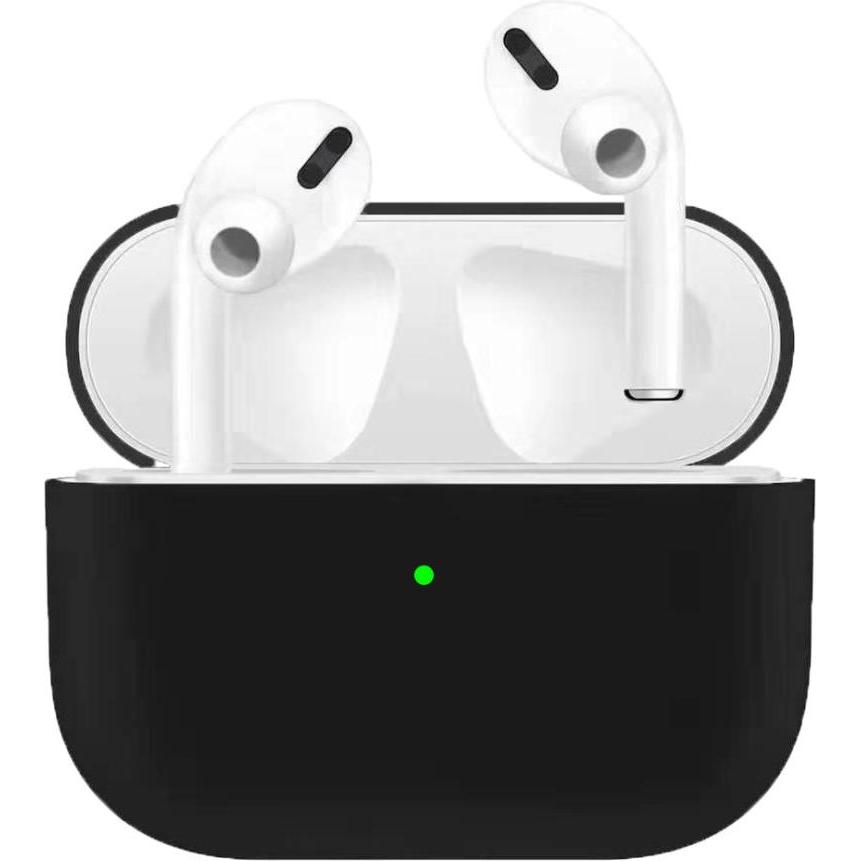 SIGN Ultra-slim Silicone Case for Laddningsetui for Apple AirPods Pro - Black, Kopfhörertasche + Schutzhülle, Schwarz