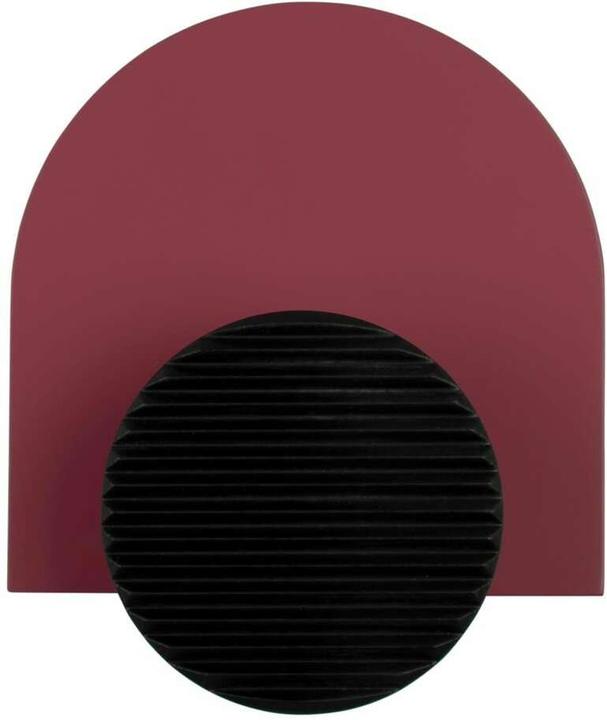 present time Wandhaken Single Knob, MDF, Red ochre, Eigenschaften: Keine