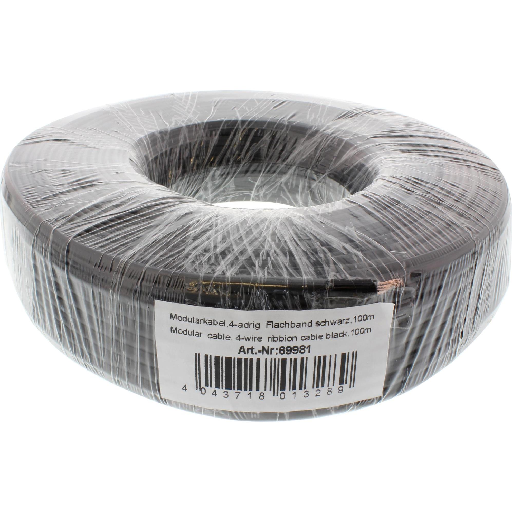 InLine Modularkabel (100 m), Netzwerkkabel
