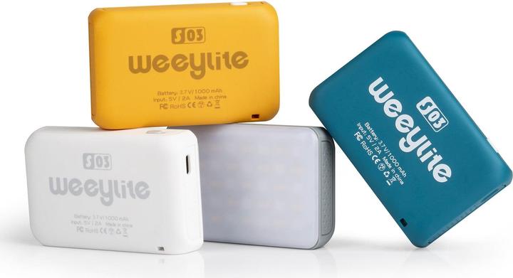 Produktbild Weeylite S03 portable pocket RGB Light Grau