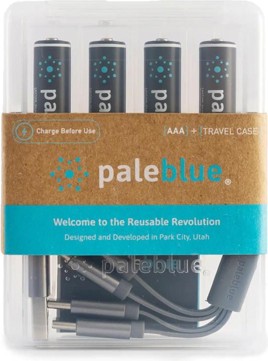 Produktbild Pale Blue AAA USB-C (4 Stk., AAA, 600 mAh)