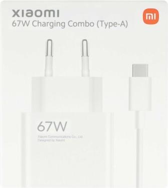 Image du produit Xiaomi Combo de charge (67 W, 1 portion)