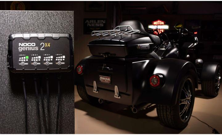 Produktbild Noco Genius 2X4 (12V, 6V, 12 A)