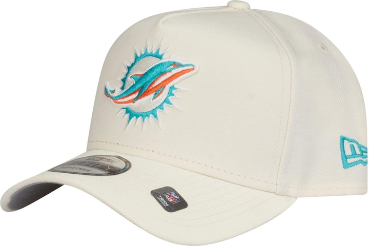 Produktbild New Era 9Forty A-Frame Cap - Miami Dolphins chrome white (One Size)
