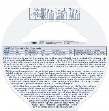Actual product image MGA Tesa Mounting Tape for Mirrors 5x19 (19 mm)