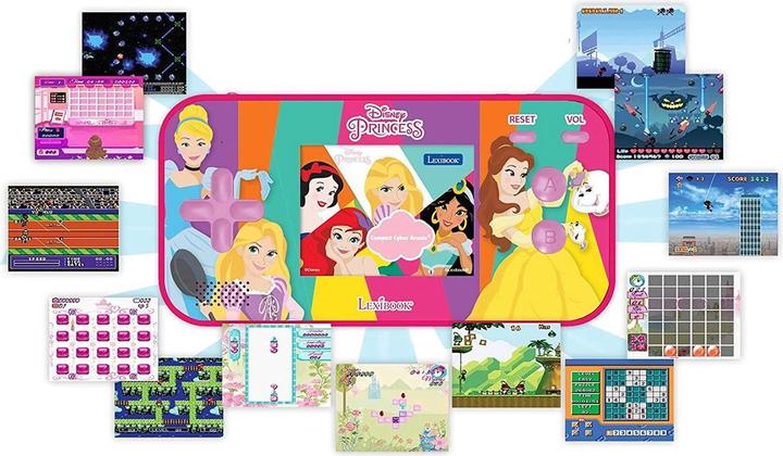 Image du produit Lexibook Console portable Compact Cyber Arcade Disney Princess
